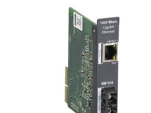 Black Box High-Density Media Converter System II, Layer 1 Module - Fibermedieomformer - GigE - 1000Base-LX, 1000Base-T - RJ-45 / SC-enkeltmodus - opp