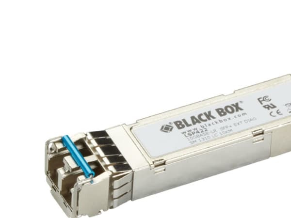 Black Box - SFP+ sändar/mottagarmodul - 10 GigE - 10GBase-SR - LC enkelläge - upp till 10 km - 1310 nm - TAA-kompatibel