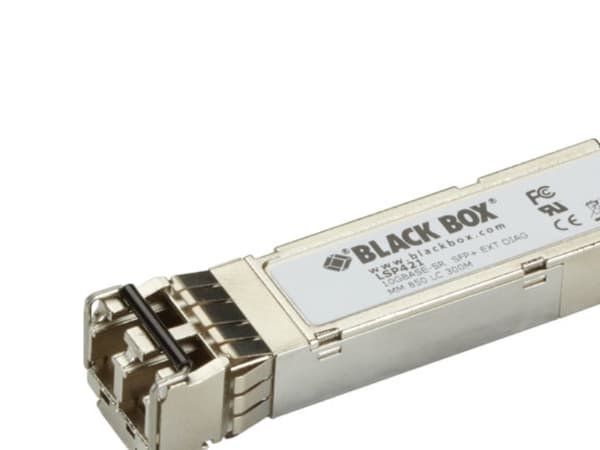 Black Box - SFP+ transceivermodul - 10 GigE - 10GBase-SR - LC multimodus - opp til 300 m - 850 nm - TAA-samsvar