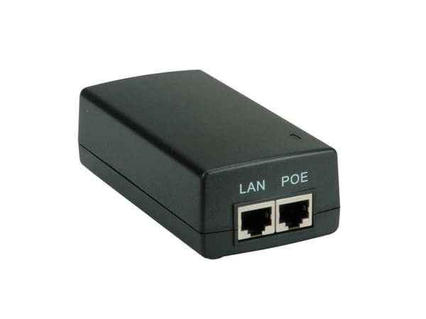 Value 21991498, Raskt Ethernet, Gigabit Ethernet, 10,100,1000 Mbit/s, IEEE 802.3af, IEEE 802.3at, Sort, Aktivitet, Nettverk, PoE, Kraft indikator, 55