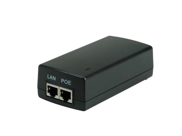 Value 21991498, Raskt Ethernet, Gigabit Ethernet, 10,100,1000 Mbit/s, IEEE 802.3af, IEEE 802.3at, Sort, Aktivitet, Nettverk, PoE, Kraft indikator, 55