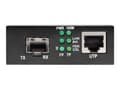 Miniatyrbilde 3 av 5: Black Box Pure Networking Copper to Fiber Media Converter 10/100BASE-TX to 100BASE-FX SFP - Fibermedieomformer - 100Mb LAN - 10Base-T, 100Base-FX, 10
