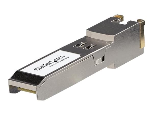 StarTech.com HP JL563A-kompatibel SFP+ sändarmodul - 100/1000/10000Base-TX - SFP+ sändar/mottagarmodul (likvärdigt med: HP JL563A) - 10GbE - 10GBase-