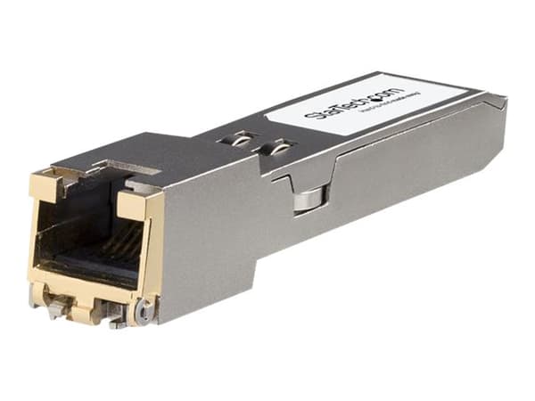 StarTech.com HP JL563A-kompatibel SFP+ sändarmodul - 100/1000/10000Base-TX - SFP+ sändar/mottagarmodul (likvärdigt med: HP JL563A) - 10GbE - 10GBase-