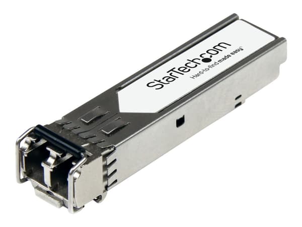 StarTech.com HPE JD092A Yhteensopiva SFP+-moduuli, 10GBASE-SR, 10GbE Multi Mode (MMF) valokuitulähetin, 10GE Gigabit Ethernet SFP+, LC-liitin, 300m,