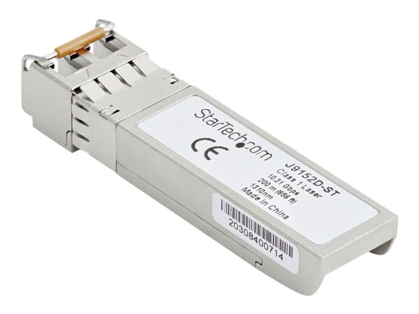 StarTech.com HPE J9152D Compatible SFP+ Module, 10GBASE-LRM, 10GbE Multi Mode (MMF) Fiber Optic Transceiver, 10GE Gigabit Ethernet SFP+, LC Connector