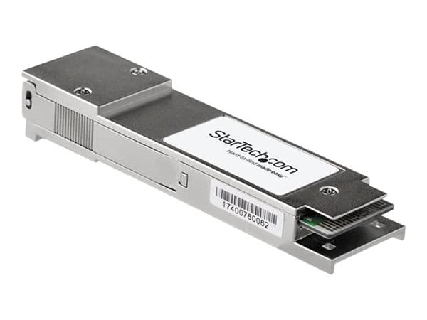 StarTech.com HPE JG325A Compatible QSFP+ Module, 40GBASE-SR4, 40GbE Multimode Fiber Optic Transceiver, 40GE Gigabit Ethernet QSFP+, MPO 150m, 850nm,