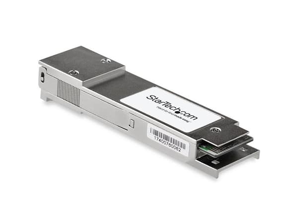 StarTech.com Brocade 40G-QSFP-SR4 Compatible QSFP+ Module, 40GBASE-SR4, 40GbE Multimode Fiber MMF Optic Transceiver, 40GE Gigabit Ethernet QSFP+, MPO