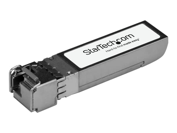 StarTech.com Brocade 10G-SFPP-BXU Compatible SFP+ Module, 10GBASE-BX-U, 10 Gigabit Ethernet Bi-Directional (BiDi) Fiber Single Strand SFP+, LC 10km,
