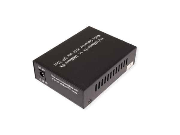 VALUE 21.99.1070, 100 Mbit/s, 100Base-FX, 500 m, Svart, LC, Kabel