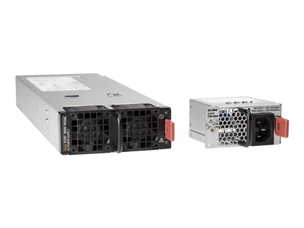 HPE Aruba - Med C16 Inlet Adapter - strømforsyning - "hot-plug" / redundant (plug-in modul) - AC 120/230 V - 1800 watt - for HPE Aruba 6405, 6405 48S
