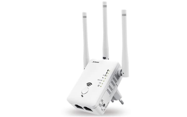 Strong Dual Band Repeater 750 - Rekkeviddeutvider for Wi-Fi - 2 porter - 100Mb LAN - Wi-Fi 5 - 2.4 GHz, 5 GHz