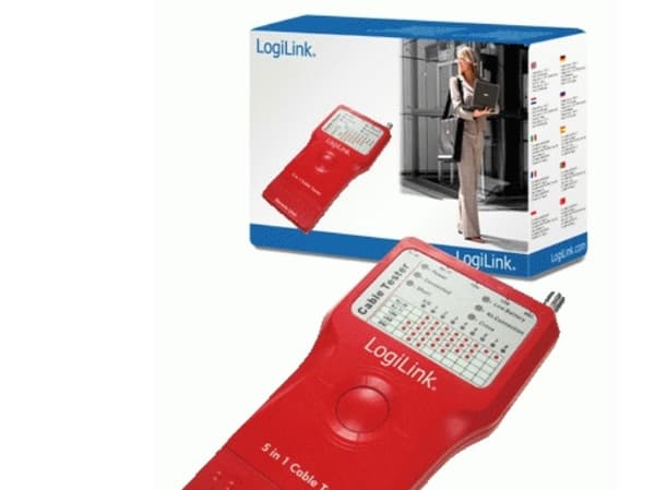 LogiLink 5 in 1 kaapelitesteri - Verkkotesterisarja
