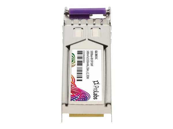 ProLabs GLC-BX-D-C - SFP-sändar/mottagarmodul (mini-GBIC) - 1GbE, Fibre Channel - 1000Base-BX-D - LC enkelläge - upp till 20 km - 1490 (TX) / 1310 (R