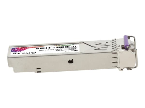 ProLabs GLC-BX-D-C - SFP-sändar/mottagarmodul (mini-GBIC) - 1GbE, Fibre Channel - 1000Base-BX-D - LC enkelläge - upp till 20 km - 1490 (TX) / 1310 (R