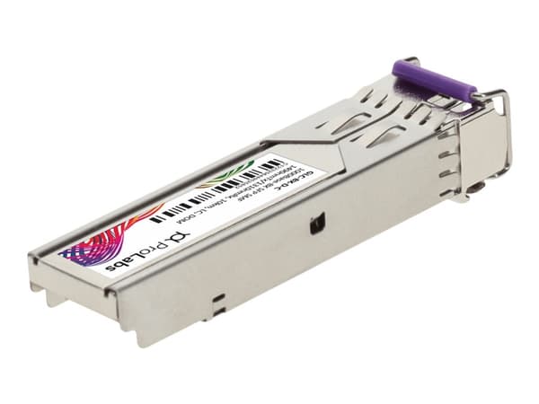 ProLabs GLC-BX-D-C - SFP-sändar/mottagarmodul (mini-GBIC) - 1GbE, Fibre Channel - 1000Base-BX-D - LC enkelläge - upp till 20 km - 1490 (TX) / 1310 (R