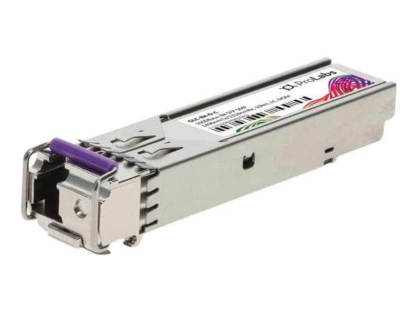ProLabs GLC-BX-D-C - SFP-sändar/mottagarmodul (mini-GBIC) - 1GbE, Fibre Channel - 1000Base-BX-D - LC enkelläge - upp till 20 km - 1490 (TX) / 1310 (R
