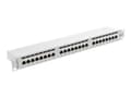 Pikkukuva 2 / 5: Lanberg PPS6-1024-S, RJ-45, Cat6, Harmaa, Metalli, Telinekiinnitys, 1U