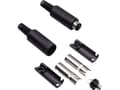 Pikkukuva 2 / 4: BKL Electronic 0204004, Pinniliitin, Suora, Uros, 12 V, 2 A, Musta