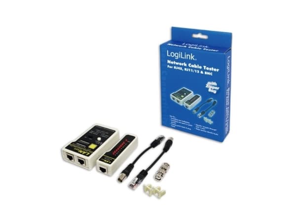 LogiLink Network Cable Tester - Verkkotesterisarja - Verkkotesterisarja