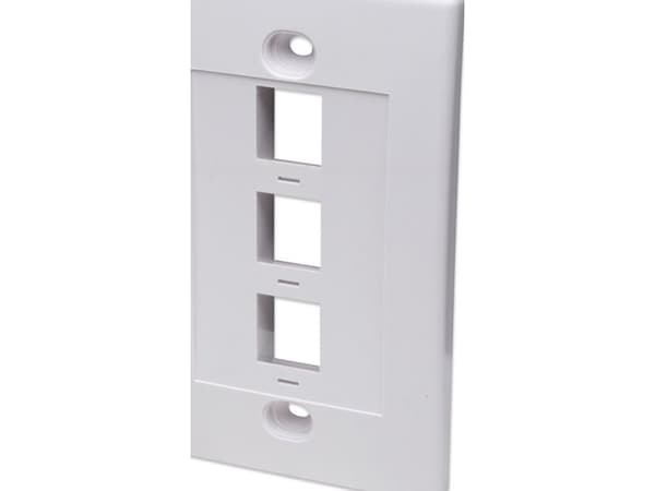 Intellinet 163309, Valkoinen, Tavanomainen, Intellinet, 8,25 cm, 70 mm, 111 mm