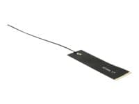 Delock LoRa - Antenne - mobiltelefon, Wi-Fi - 1.68 dBi - innendørs - svart