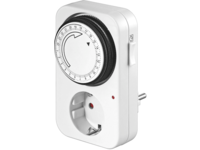 MicroConnect Analog 24h Timer - Automatisk strømsvitsj - utgangskontakter: 1