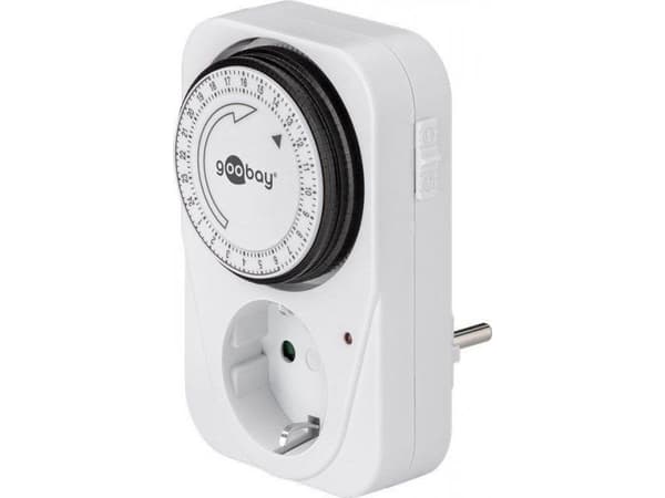 MicroConnect Analog 24h Timer - Automatisk strømsvitsj - utgangskontakter: 1