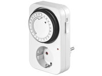MicroConnect Analog 24h Timer - Automatisk strømsvitsj - utgangskontakter: 1