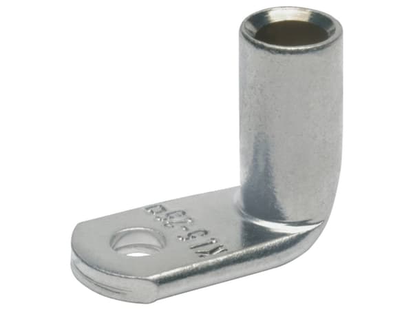 Klauke 52R12, Rörformig ringkabelsko, Plåtburk, Vinklad, Rostfritt stål, Koppar, 240 mm ²
