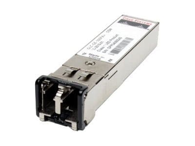 Cisco - SFP-sändar/mottagarmodul (mini-GBIC) - 100Mb LAN - 100Base-FX - LC multiläge - upp till 2 km - 1310 nm - för Catalyst 2960, 2960-24, 2960-48,