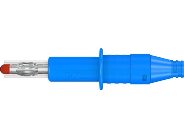 Stäubli X-GL-438, Rett, Hankjønn, 600 V, Blå
