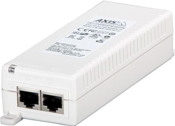 AXIS T8120 Midspan 15 W 1-port - Strömtillförsel - AC 100-240 V - 15 Watt - Europa - för AXIS C1410, D3110, M4215, M4328, P1385, P1455, Q1656, Q1951,