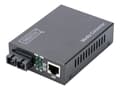 Miniatyrbilde 3 av 5: DIGITUS DN-82020-1 - Fibermedieomformer - 100Mb LAN - 10Base-T, 100Base-FX, 100Base-TX - RJ-45 / SC flermodus - opp til 2 km - 1310 nm