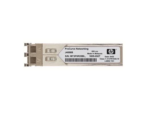 HPE X120 - SFP (mini-GBIC) transceivermodul - 1GbE - 1000Base-LX - LC - for HP 3100; HPE 12504, 3600, 5500, 7506; FlexFabric 1.92, 11908, 12902; Flex