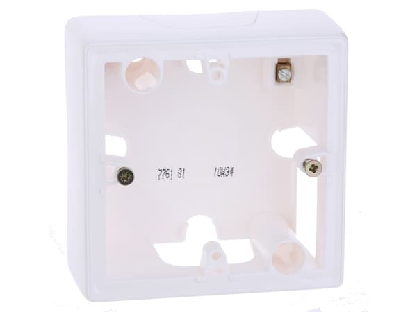 Legrand Poedic utenpåliggende boks 41mm Cariva Valena hvit - 776181