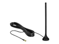 Delock LTE Antenna - Antenne - Smart Home - 3 - 5 dBi - rundtstrålende - innendørs / utendørs, magnetmonterbar - svart
