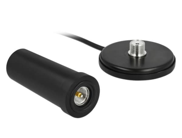 Delock 5G LTE - Antenne - rundtstrålende - innendørs / utendørs, magnetmonterbar - svart