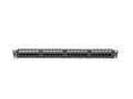 Miniatyrbild 2 av 5: Lanberg PPU5-1024-B - Patch-panel - CAT 5e - UTP - RJ-45 X 24 - RAL 9004, svart - 1U - 19"