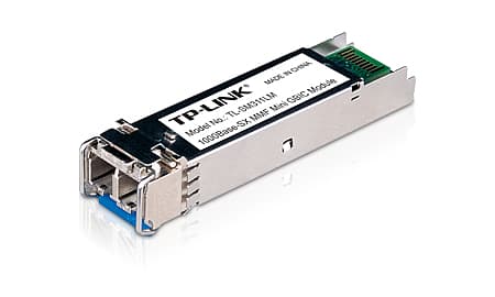 TP-Link TL-SM311LM - SFP (mini-GBIC) transceivermodul - 1GbE - 1000Base-SX - LC multimodus - opp til 550 m - 850 nm - for P/N: TL-SG3452XP V1