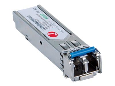 Intellinet Transceiver Module Optical, Gigabit Ethernet SFP Mini-GBIC, 1000Base-Sx (LC) Multi-Mode Port, 550m,MSA Compliant, Equivalent to Cisco GLC-