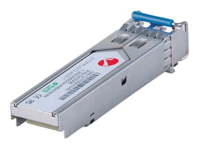 Intellinet Transceiver Module Optical, Gigabit Ethernet SFP Mini-GBIC, 1000Base-Sx (LC) Multi-Mode Port, 550m,MSA Compliant, Equivalent to Cisco GLC-