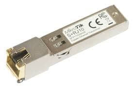 MikroTik S+RJ10 - SFP+ sändar/mottagarmodul - 10GbE, 5GbE, 2.5GbE - 10Base-T, 100Base-TX, 1000Base-T, 10GBase-T, 2.5GBase-T, 5GBase-T / RJ-45 - upp t