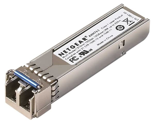 NETGEAR ProSafe AXM763 - SFP+ transceivermodul - 10GbE - 10GBase-LRM - LC multimodus - opp til 260 m - for NETGEAR M4300-28G-PoE+