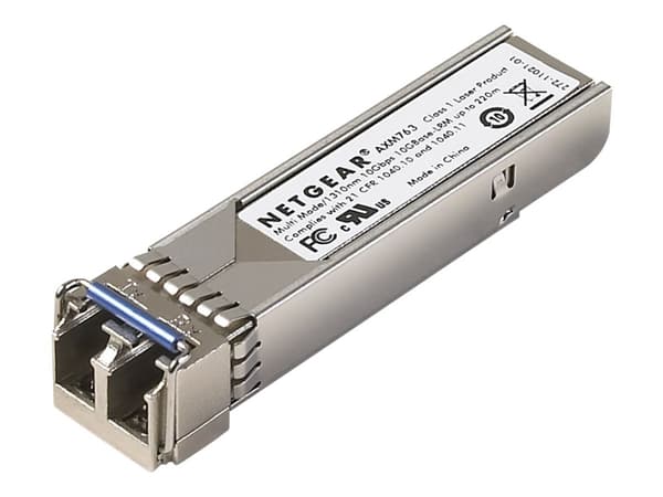 NETGEAR ProSafe AXM763 - SFP+ transceivermodul - 10GbE - 10GBase-LRM - LC multimodus - opp til 260 m - for NETGEAR M4300-28G-PoE+