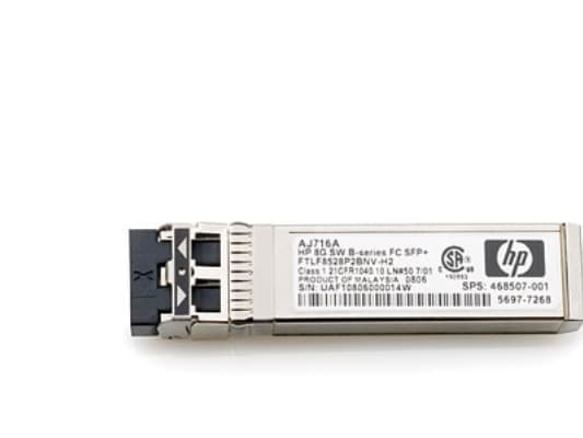 HPE - SFP+ transceivermodul - 16 Gb-fiberkanal (SW) - Fiberkanal - LC - for HPE SN3600B 32, SN6000; StoreFabric SN3600, SN6500, SN6600B 32, SN6650, S