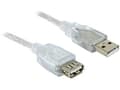 Pikkukuva 5 / 5: DeLOCK 82239, 1,8 m, USB A, USB A, USB 2.0, Uros/naaras, Valkoinen