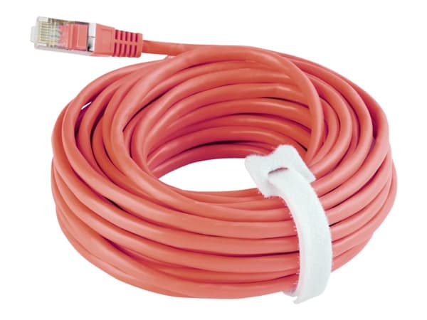 Durable Cavoline Grip Tie, Velcro strap cable tie, Hvid, 20 cm, 10 mm - (5 stk.)