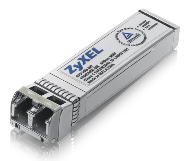 Zyxel SFP10G-SR - SFP+ transceivermodul - 10GbE - 10GBase-SR - LC multimodus - opp til 300 m - 850 nm - for Zyxel XGS1910-24, XGS1910-48