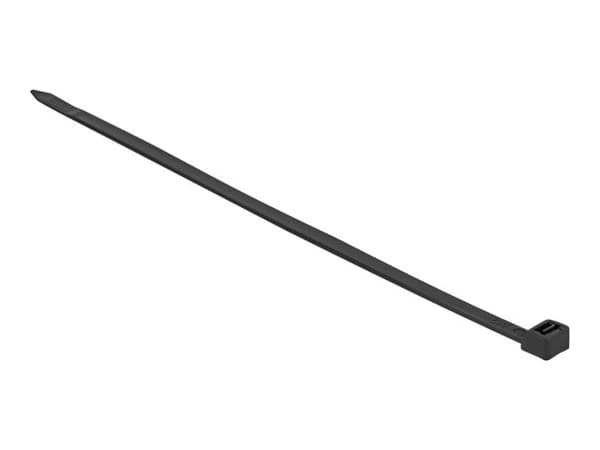 Delock - Kabelfestebånd - 1.22 m - svart (en pakke 10)